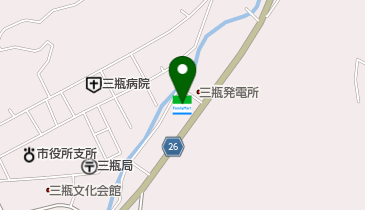 ファミリーマート 西予三瓶店の地図画像