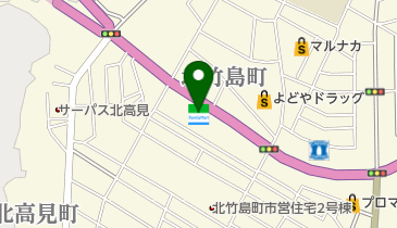 ファミリーマート 高知北竹島店の地図画像
