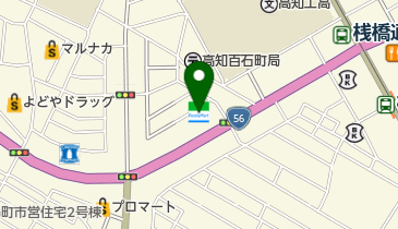 ファミリーマート 高知百石二丁目店の地図画像