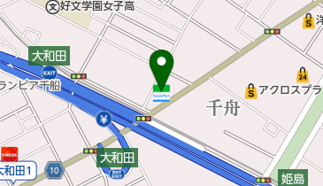 ファミリーマート 千舟三丁目店の地図画像
