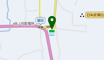 ファミリーマート 御所冨田店の地図画像