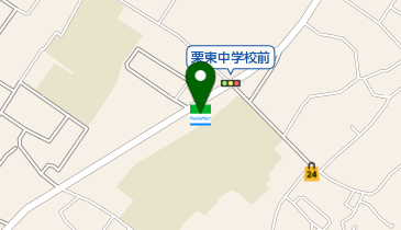 ファミリーマート 栗東中学校前店の地図画像