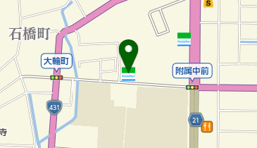 ファミリーマート 松江大輪町店の地図画像