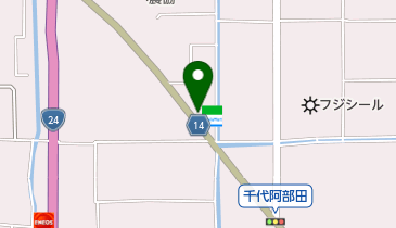 ファミリーマート 田原本千代店の地図画像