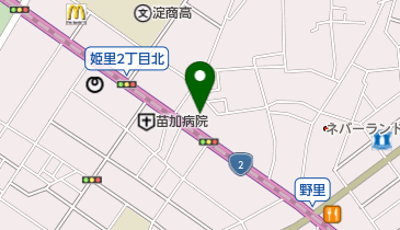 ファミリーマート 西淀川野里店の地図画像