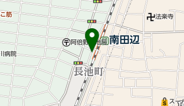 ファミリーマート 南田辺駅前店の地図画像