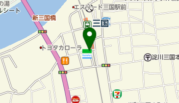 ファミリーマート 阪急三国駅西店の地図画像