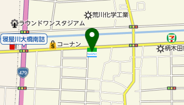 ファミリーマート 放出東店の地図画像