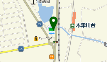 ファミリーマート 木津川台駅前店の地図画像