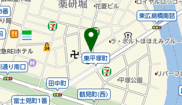 ファミリーマート 西平塚町店の地図画像
