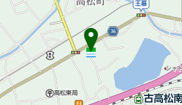 ファミリーマート 古高松店の地図画像