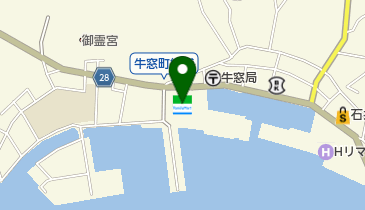 ファミリーマート 牛窓町店の地図画像