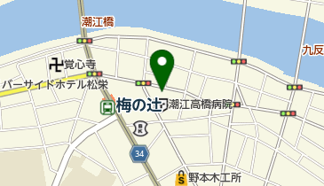 ファミリーマート 高知土居町店の地図画像