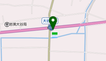 ファミリーマート 岩美町大谷店の地図画像
