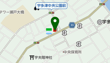 ファミリーマート 宇多津浜八番丁店の地図画像