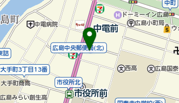 ファミリーマート 広島ロイネット店の地図画像