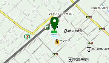 ファミリーマート 高石駅前店の地図画像