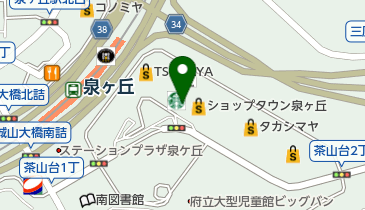 ファミリーマート 泉ヶ丘駅前店の地図画像
