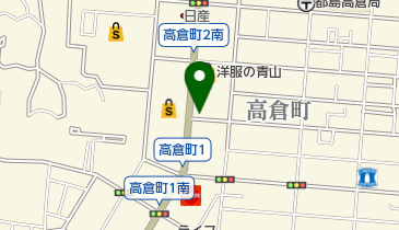 ファミリーマート 高倉町二丁目店の地図画像