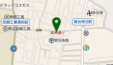 ファミリーマート 常光寺店の地図画像