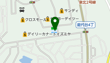 ファミリーマート 泉北敷物団地店の地図画像