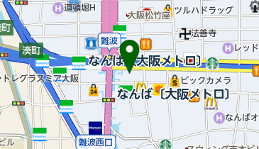 ファミリーマート 難波千日前通店の地図画像