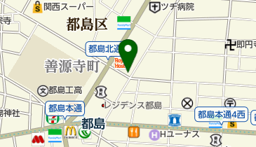 ファミリーマート 都島北通一丁目店の地図画像