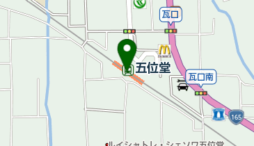 ファミリーマート 近鉄五位堂駅改札外橋上店の地図画像