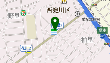 ファミリーマート 西淀川柏里店の地図画像