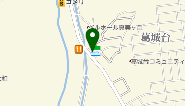 ファミリーマート 上牧葛城台店の地図画像