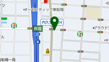ファミリーマート 内久宝寺町四丁目店の地図画像