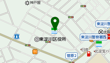 ファミリーマート 豊新二丁目店の地図画像