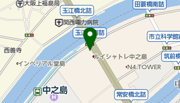 ファミリーマート 中之島五丁目店の地図画像