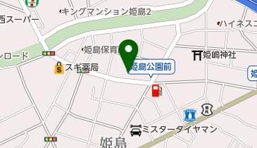 ファミリーマート 姫島四丁目店の地図画像