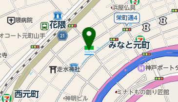 ファミリーマート みなと元町駅前店の地図画像
