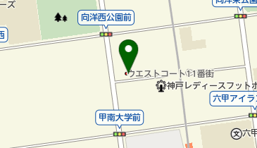 ファミリーマート 陸前屋六甲アイランド店の地図画像