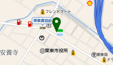 ファミリーマート 栗東安養寺一丁目店の地図画像
