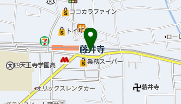 ファミリーマート 近鉄藤井寺駅改札外橋上店の地図画像