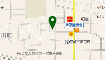 ファミリーマート 尼崎三反田町二丁目店の地図画像
