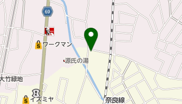 ファミリーマート 城陽久世店の地図画像