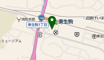 ファミリーマート 近鉄東生駒駅前店の地図画像