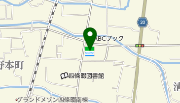 ファミリーマート 四條畷中野店の地図画像