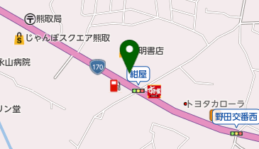 ファミリーマート 熊取紺屋店の地図画像