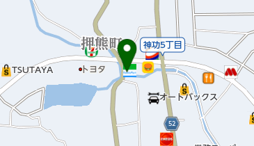 ファミリーマート ならやま大通り店の地図画像