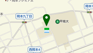 ファミリーマート 甲南大学店の地図画像