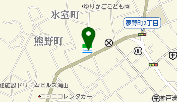 ファミリーマート 兵庫熊野町店の地図画像