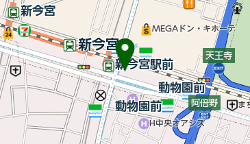 ファミリーマート 新今宮駅東店の地図画像