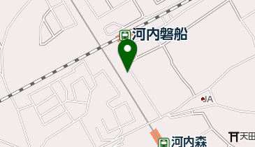 ファミリーマート 河内いわふね店の地図画像