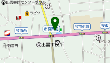 ファミリーマート 出雲北本町店の地図画像
