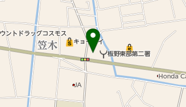 ファミリーマート 藍住町笠木店の地図画像